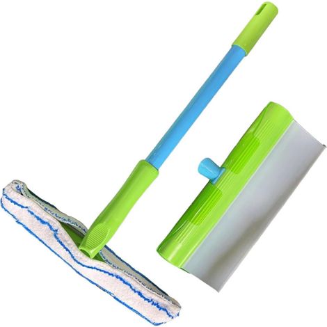 Raclette à vitres, silicone, pour miroirs et portes en verre (1/5)