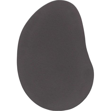 Alfombra HUARTE Antracita 160 x 230 cm Poliéster vidaXL