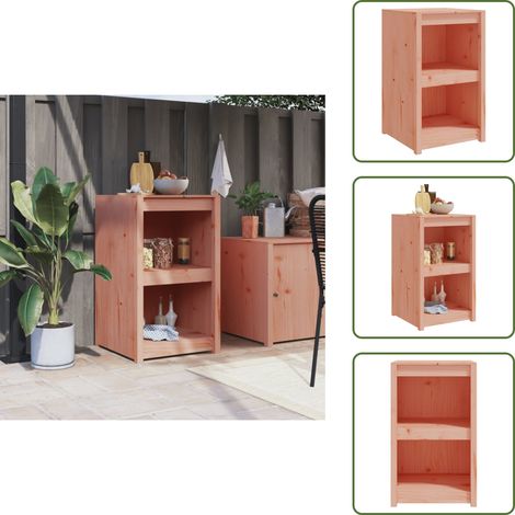 Armoire de cuisine d'extérieur 55x55x92 cm bois massif douglas - Meuble De Cuisine Extérieur - Armoire De Cuisine Extérieure - Cuisine D'été - Meuble En Bois - Douglas (1/5)