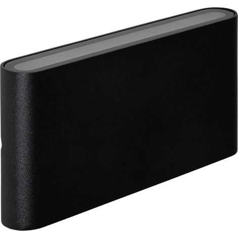 Applique Murale Extérieure LED 12W CCT Éclairage Double Face Rectangulaire Luming Noir (1/5)
