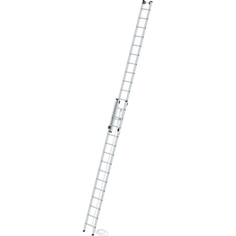 Günzburger Steigtechnik Echelle coulissante à corde 2nombre de barreaux sans traverse 2 x 14 barreaux - 021214 (1/4)
