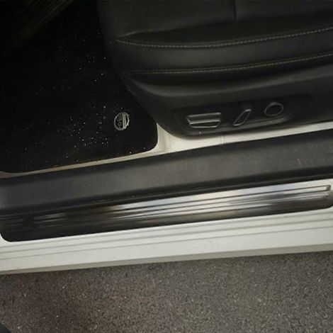 Plaque de seuil de porte latérale pour Toyota Camry Accessoires auto Bande de seuil de porte 2024-2025 Garniture de protection 4 pièces ( ) (1/5)