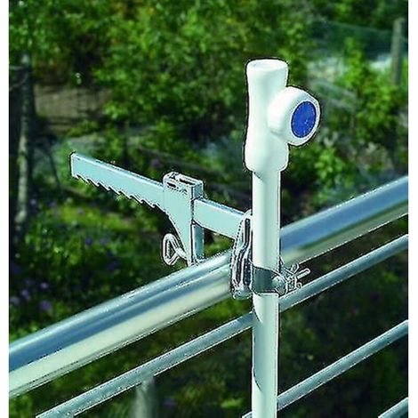Pince de fixation pour parasol, universelle horizontale et verticale, antirouille et durable (1/2)