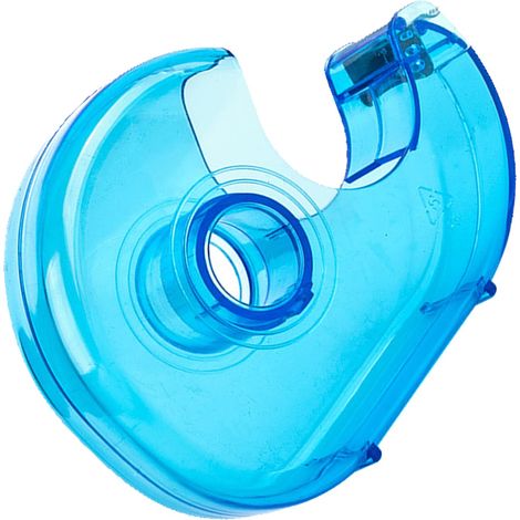 Petit dévidoir de bureau — Porte-rouleau de ruban adhésif transparent portable avec coupe-ruban manuel remplaçable