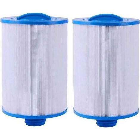 Lot von 2 Filterkartuschen für Spa – Filterung 100 % Polyester – Durchmesser 150 mm – Höhe 241 mm – Oberfläche 45 m² (1/5)