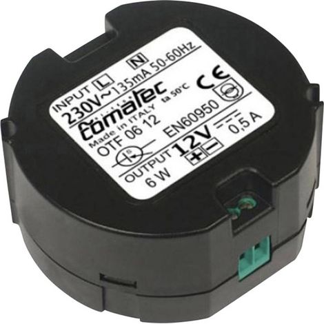 Alimentation miniature pour boîtes de dérivation Comatec OTF/06.12RA N/A 6 W 1 pc(s) Y928001 (1/2)