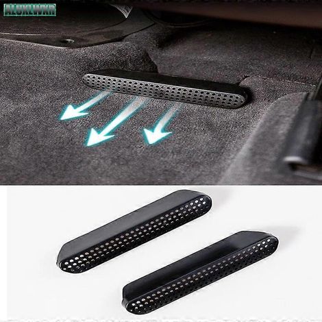 Grille de sortie d'aération pour climatisation de siège, chauffage et plancher, compatible avec BMW X3 G01 et X4 G02 (2018-2023) (1/4)