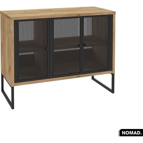 Meuble sous vasque NOMAD OAK 102 x 80 x 43 cm (1/4)