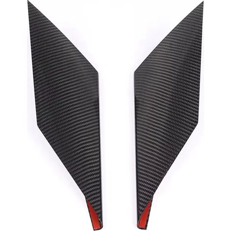 Accessori interni in vera fibra di carbonio per la console centrale e i pannelli laterali della BMW Serie 5 G60 2024. (1/2)