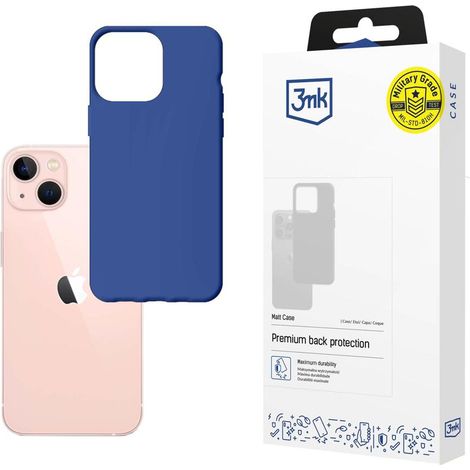 Funda mate azul para Apple iPhone 14 - 3mk