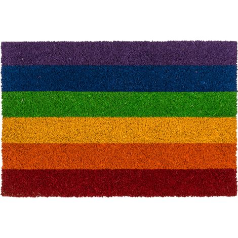 Essuie-pieds Arc en ciel Pride 60 x 40 cm