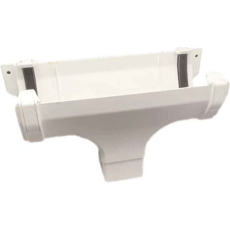 Bajante Central Serie Omega R376 PVC Canalón JIMTEN  Color: Blanco