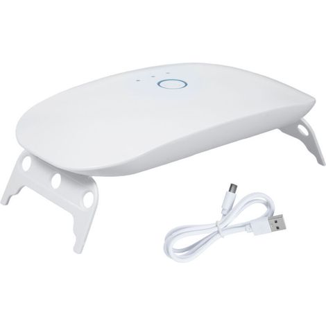 Jeffergarden Lampe UV pour résine 24 W, lampe pliable 365 + 395 nm, double longueur d'onde, fonction de durcissement et de synchronisation rapides, poids, moules portables, fabrication de bijoux/brico (1/5)