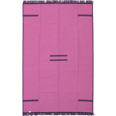 Kilim moderne Tapis Alaya - 215x140cm, Rectangular - 100% Coton - Tissé - Violet clair (1/5)