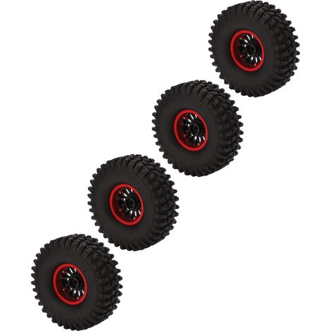 1,9 Zoll RC-Car-Reifen, Beadlock-Felgen, Ersatzteile für Traxxas und Axial SCX10 D90, 4er-Set. (1/5)