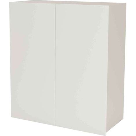 Mueble cocina alto con dos puertas en color blanco, 90 cm(alto)80 cm(ancho)35 cm(largo) (1/3)
