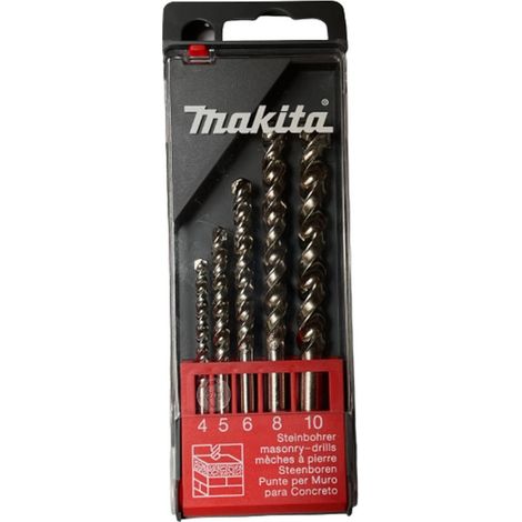 Makita Steinbohrer-Set 5tlg. P-54081 Ø 4 5 6 8 10 mm