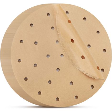 Papier Parchemin Perforé pour Friteuse, Lignes de Friteuses Imperméables, Filtre à Friteuse Rond (1/5)