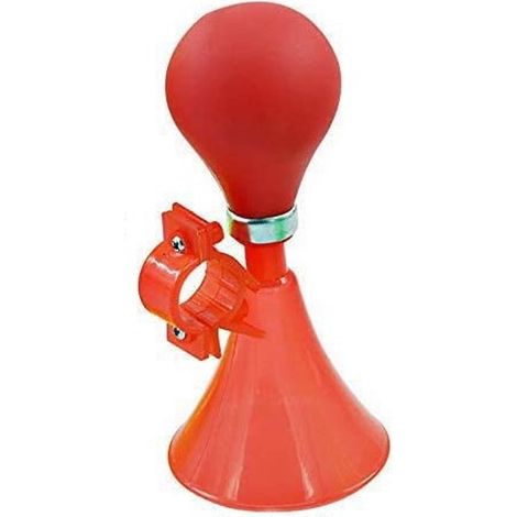 NineClouds Klaxon à air pour vélo Poussette à air Klaxon à air pour vélo (rouge) (1/4)