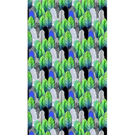 Panneau mural douche en alu-composite VIPANEL - Inspiration Nature Décor Papier Peint Feuilles Petit - Finition Mat Perle - 150x255cm (1/5)