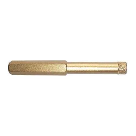 Corona de Diamante para Porcelánico para Taladro Roja 12 MM MUSSOL