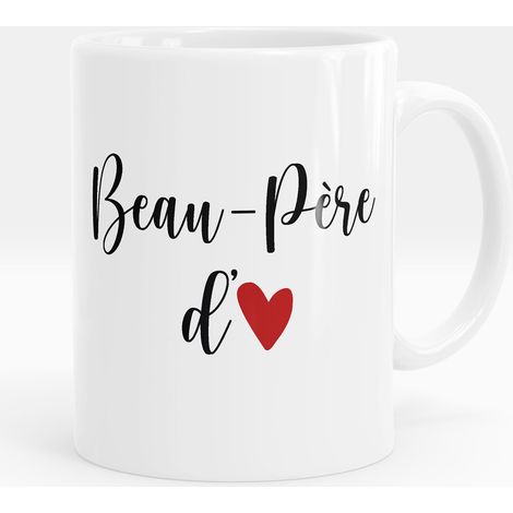 Mug - Tasse personnalisée - Beau-père d'amour - Mug Vert (1/5)