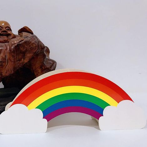 Aufbewahrungsbox für den Kinderschreibtisch, Stiftehalter aus Holz, kreativer Stiftehalter, 6 Fächer, geeignet für Bürobedarf und Schminkpinsel.