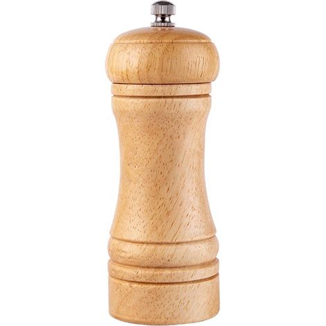 Moulin à poivre manuel, 5 pouces, bois (1/5)