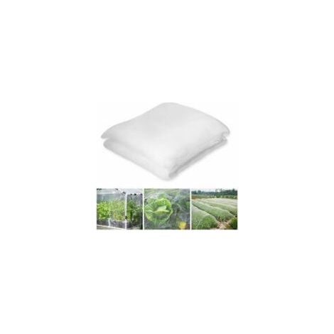 Filet anti-insectes 3 x 10 m Protection maillée transparente Non toxique et sans goût Pour légumes, fruits et fleurs (1/5)