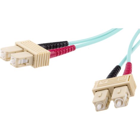 Câble fibre optique RS PRO 3m Avec connecteur / SC, OM3 Multi-mode ( Prix pour 1 )