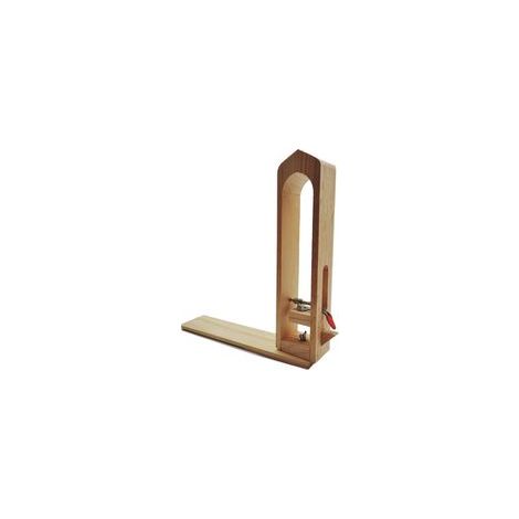 Pinza de madera para coser cordones, herramienta de bricolaje para coser cuero (pinza de madera de haya).-Crezuo
