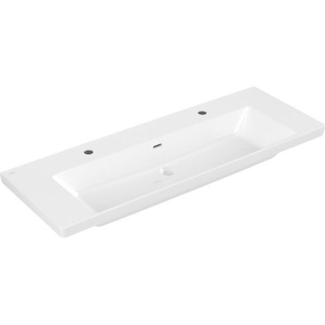 Villeroy & Boch Subway 3.0 Schrankwaschtisch, 2 Hahnlöcher, mit (1/3)