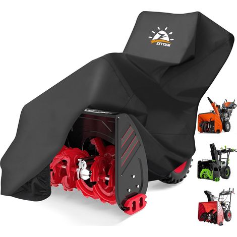Snow Blower Cover - 600D Waterproof Heavy Duty Outdoor Snow Blower Cover, Universal Fit for EGO, Honda, Ryobi, Cub Cadet, Ariens, Troy Bilt, Snow Joe (1/5)