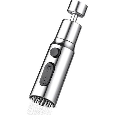 Extension universelle pour robinet de cuisine JINFGERNE 15" Trois jets ABS durable