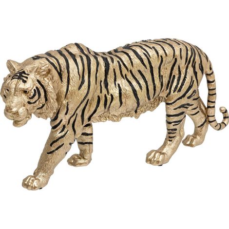 Tigre tropicale boudoir l.66cm resina dorata - Atmosphera créateur d'intérieur (1/2)