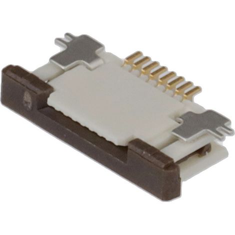 Molex Port FFC/FPC Nbr total de pôles 8 Pas: 0.5 mm 527460871 1 pc(s) Bande sur bobine complète