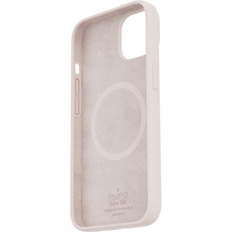 PURO ICON MAG - Étui MagSafe pour iPhone 14 Plus (Rose poussiéreux) (1/4)