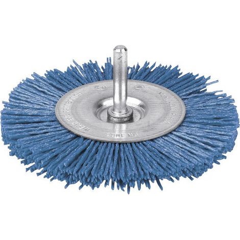 Spazzola Circolare in Nylon Blu 75 4500