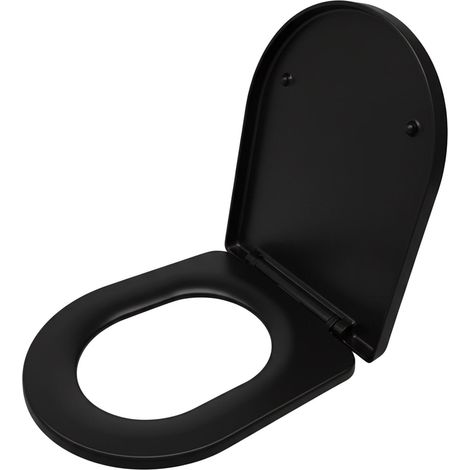 Sedile WC in Duroplast a chiusura lenta, rimovibile, universale