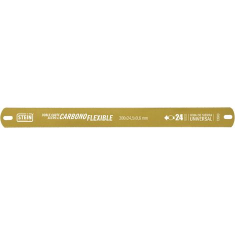 Hoja sierra doble corte stein carbono 24d