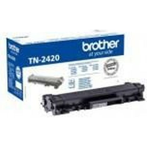 Toner Originale Brother TN-2420 Nero, Stampa fino a 3000 Pagine (1/2)