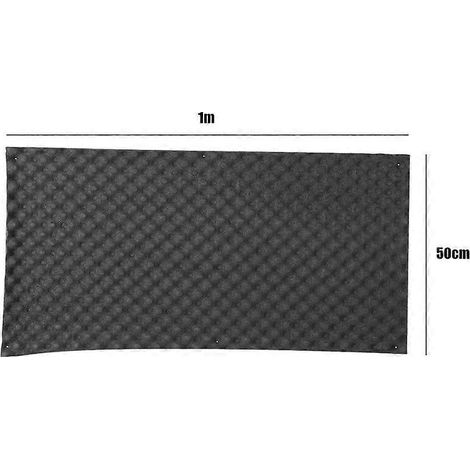 Housse de voiture en coton, imperméable, insonorisante, pour portières, capot, coffre et toit, 50 x 80 cm / 100 cm (1/4)