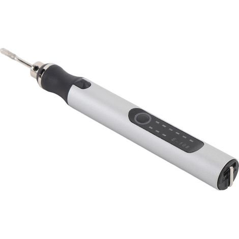 Stylo à graver rechargeable, graveur électrique, machine à graver sans fil, outil rotatif, gravure de bijoux, pierre, métal, plastique, bois, résine, modèle (1/5)
