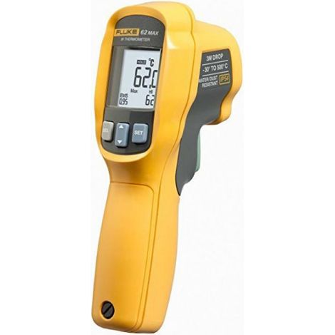 Termometro infrarossi Fluke 62 MAX giallo robusto e preciso