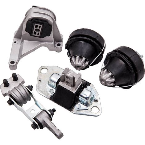 Maxpeedingrods – Patte de fixation moteur 5x pour Volvo S80 V70 XC70 XC90 – Kit stabilisateur moteur 5 pièces – Installation professionnelle recommandée