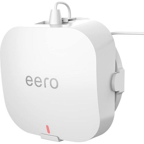 Soporte de pared sencillo y resistente para el sistema Wi-Fi doméstico Eero Pro 6E / Eero Pro 6, compatible con el sistema Wi-Fi 6 de malla tribanda Eero Pro 6E, sin cables desordenados (paquete de 2,