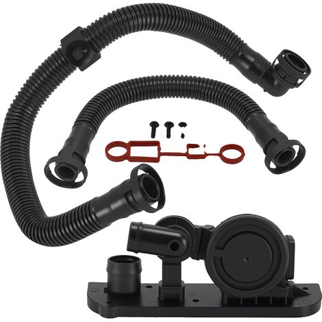 Soupape de dépression d'huile moteur, Caoutchouc de haute qualité, 5,5 cm x 4,0 cm x 3,0 cm, Compatible avec divers moteurs 2.0 TFSI, Assure des performances optimales du moteur, Facile à installer (1/4)