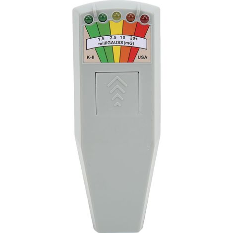 Détecteur de champ électromagnétique de haute précision pour appareils électriques (gris) (1/5)
