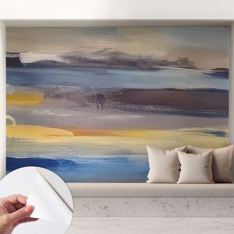 Fotomurale adesivo - parete decorativa - decorazione casa - stile moderno parete - Paesaggio tranquillo 208x146 cm (1/5)