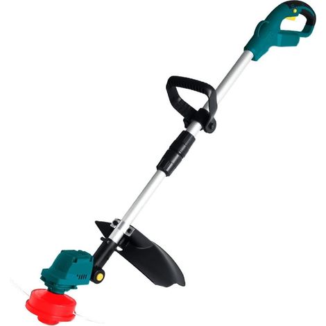 Tondeuse à Gazon électrique sans balais 28000 TR/Min Coupe-Herbe sans Fil Longueur Coupe réglable Outils de Jardin Peuvent Utiliser (Color : Without Battery, Size : Small) (1/5)